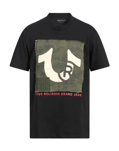 True Religion Man T-shirt Black Size L Cotton
