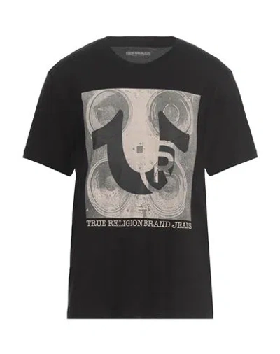 True Religion Man T-shirt Black Size L Cotton