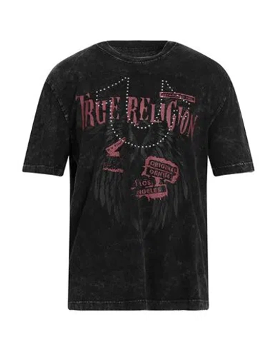 True Religion Man T-shirt Black Size L Cotton
