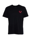 True Religion Man T-shirt Black Size L Cotton In Black
