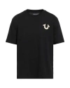 True Religion Man T-shirt Black Size L Cotton