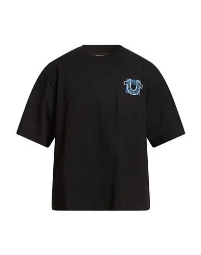 True Religion Man T-shirt Black Size L Cotton