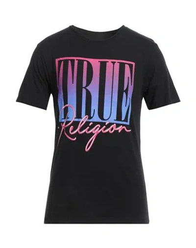 True Religion Man T-shirt Black Size Xl Cotton