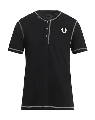 True Religion Man T-shirt Black Size L Cotton