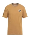 True Religion Man T-shirt Camel Size L Cotton