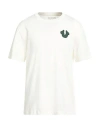 True Religion Man T-shirt Ivory Size L Cotton