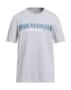 True Religion Man T-shirt Light Grey Size L Cotton
