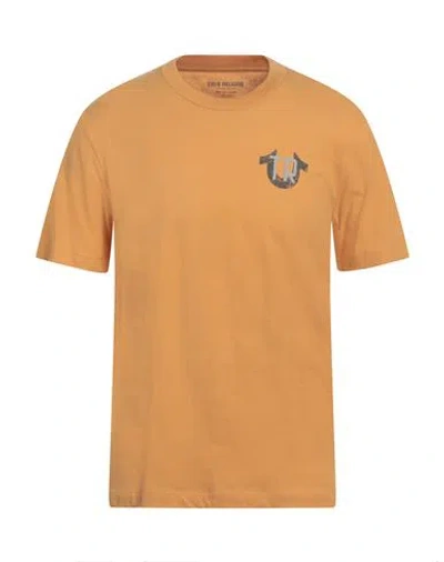 True Religion Man T-shirt Marigold Size L Cotton