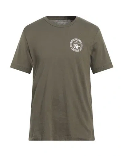 True Religion Man T-shirt Military Green Size L Cotton