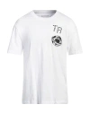 True Religion Man T-shirt White Size L Cotton