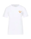 True Religion Man T-shirt White Size L Cotton