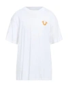 True Religion Man T-shirt White Size Xxl Cotton In White