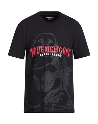 True Religion Man T-shirt Black Size L Cotton