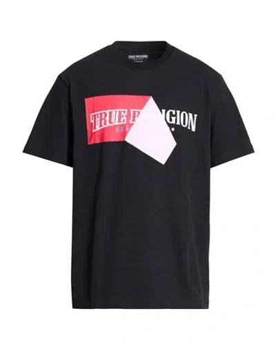 True Religion Man T-shirt Black Size L Cotton