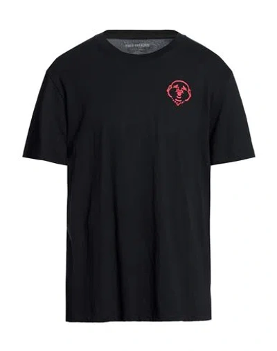 True Religion Man T-shirt Black Size S Cotton