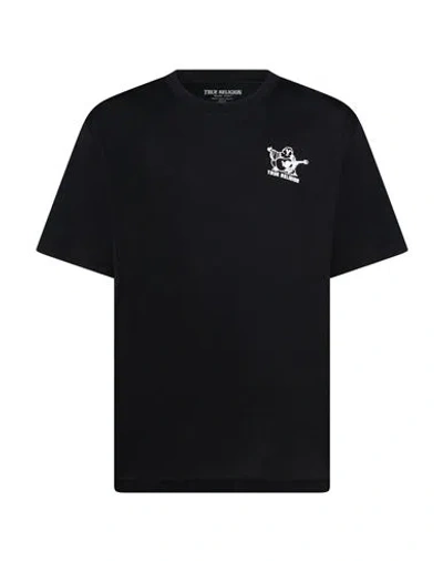 True Religion Man T-shirt Black Size Xl Cotton