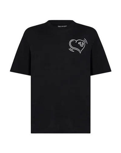 True Religion Man T-shirt Black Size Xs Cotton