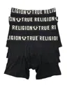 True Religion Men's 4-pack Modal Boxer Briefs In Black