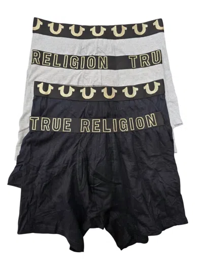 True Religion Men's 4-pack Modal Boxer Briefs In Multi