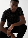 True Religion Men's Allover Monogram T-shirt