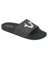 True Religion Men's Asap Slides In Black