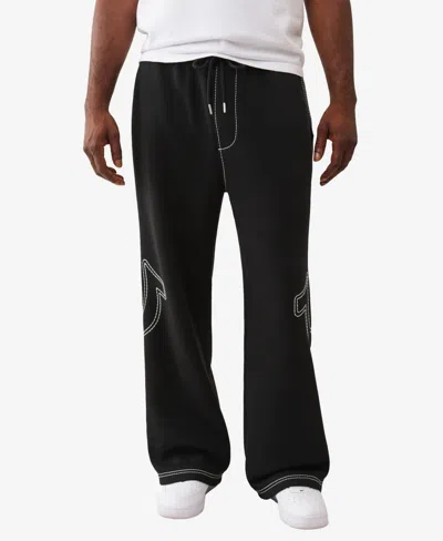 TRUE RELIGION MEN'S BAGGY BIG T SWEATPANTS