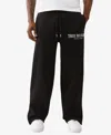 True Religion Men's Baggy Regular-fit Sweatpants In Black