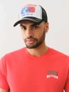 True Religion Men's Ballin' Since 02 Trucker Hat In Black