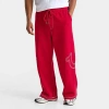 True Religion Men's Big T Baggy Fleece Sweatpants In Red