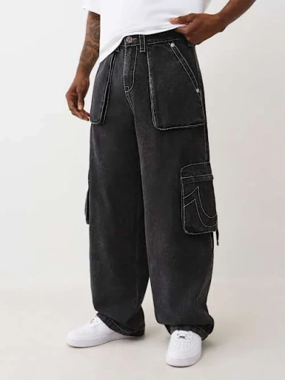 True Religion Men's Big T Carpenter Pant In Purple