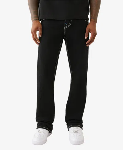 True Religion Men's Billy Big T Bootcut Flap Jeans In Black