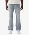 True Religion Billy Mended Bootcut Jeans In Blue