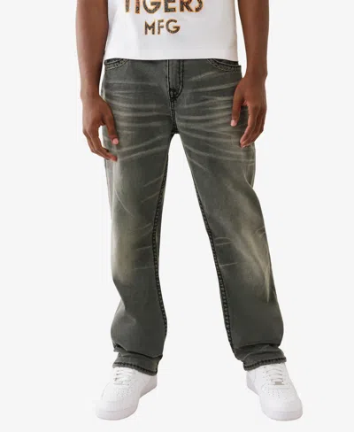 True Religion Men's Bobby Baggy Super T Flap Jeans In Blue