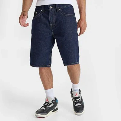 True Religion Men's Bobby Buddha Denim Shorts In Blue