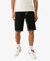 True Religion Bobby Flap Rope Stitch Shorts In Black