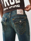 True Religion Men's Bobby Super T Baggy Jean 32" In Blue