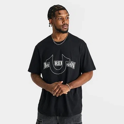 True Religion Men's Crystal T-shirt In Black