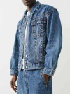 True Religion Men's Denim Big T Jacket In Blue