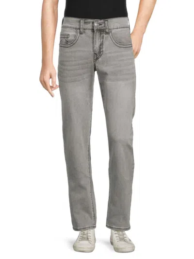 True Religion Men's Geno Big T Slim Fit Jeans In Grey