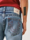 True Religion Men's Geno Big T Slim Jean 32 In Blue
