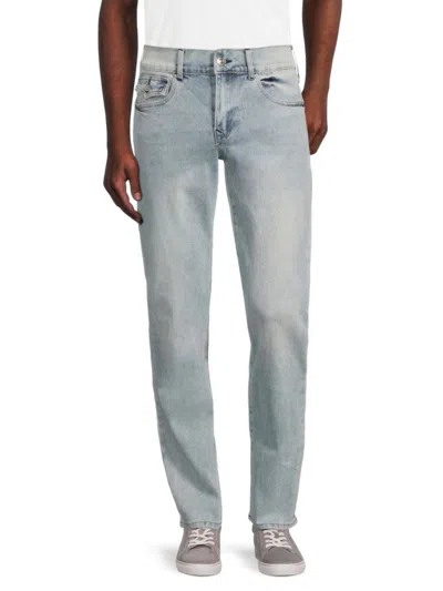 True Religion Men's Geno Flap Skinny Fit Jeans In Light Breeze