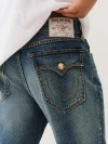 True Religion Men's Geno Flap Slim Jean