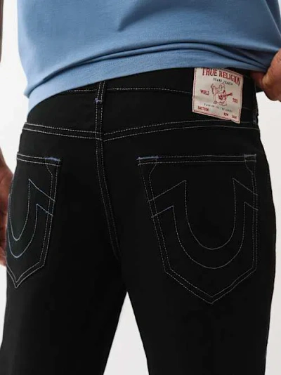 True Religion Men's Geno Slim Jean In Black