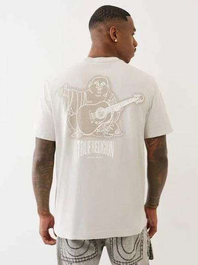 True Religion Men's Heavyweight Vintage Buddha T-shirt
