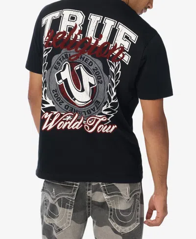 True Religion Men's Horseshoe Crest T-shirt In Black