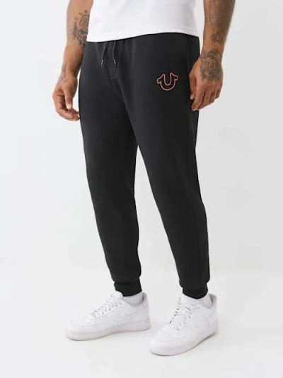 True Religion Men's Horseshoe Jogger In Black