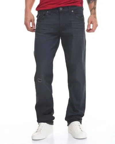 Pre-owned True Religion Men's Jeans Geno Flap Pitch Dark Me08ntu7 In Blue