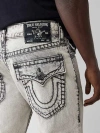 True Religion Men's Joey Super T Flap Flare Jean In Black