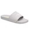 True Religion Men's Kendrick Logo Slide In Grey