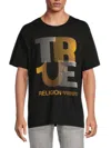 True Religion Men's Logo Graphic Tee In Jet Black